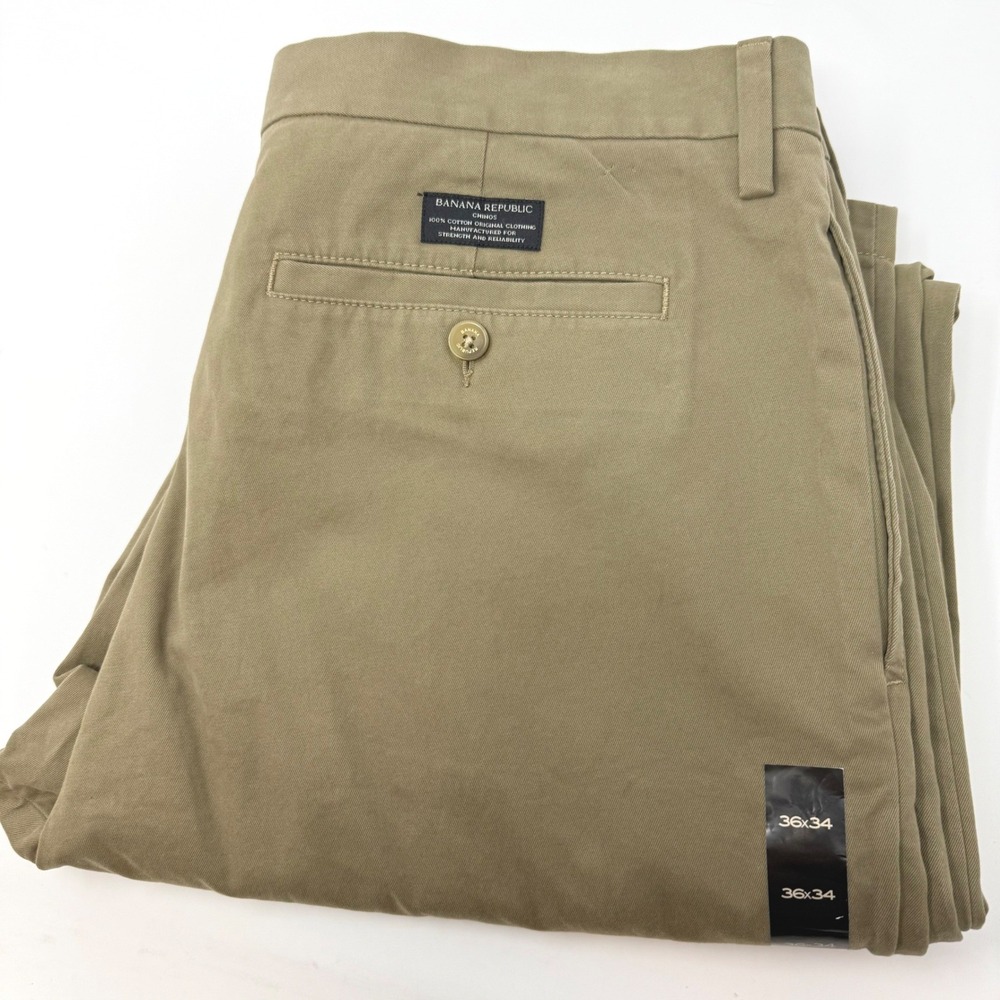 Banana Republic Men's Chinos - Olive